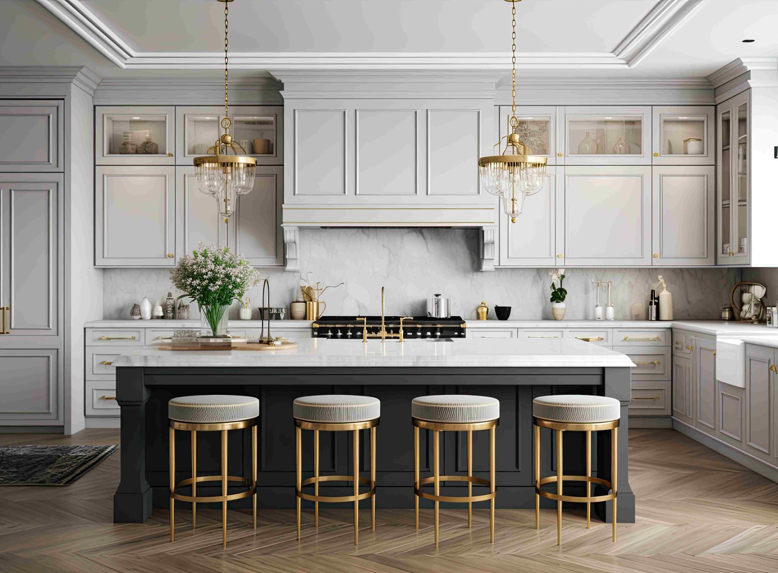 king cabinet- kitchen remodel